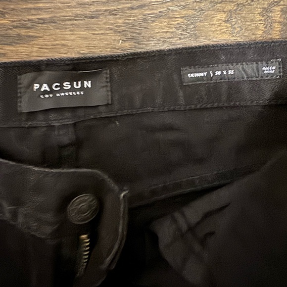Pacsun black skinny jeans - Picture 3 of 3